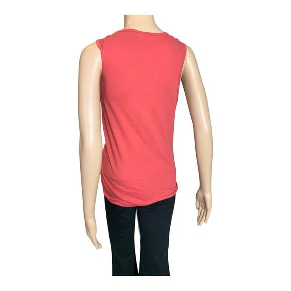 JUNK FOOD DISNEY Women’s Size XS Good Times Red Tie Front T Shirt Embroidered - Picture 10 of 15